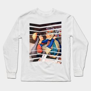 King and queen Fantasy Retro Vintage Long Sleeve T-Shirt